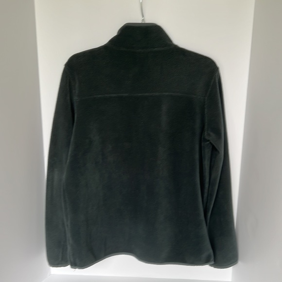 32 Degrees Women Pullover Sweatshirt Teal Snaps Long Sleeve - Picture 3 of 5